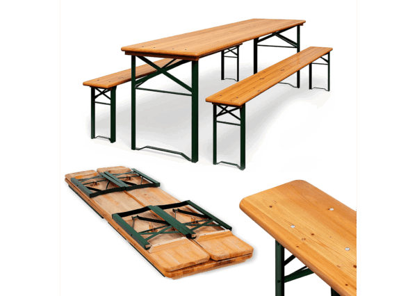 Bierzeltgarnitur_1xTisch_220x50cm_2xBaenke_220x25cm_V32