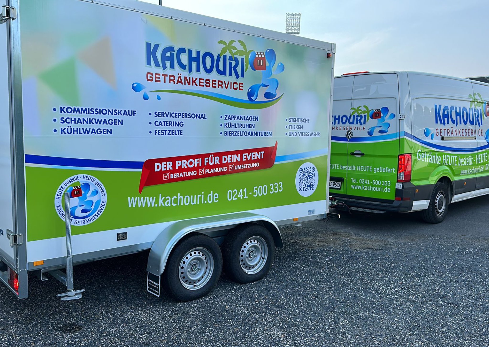 Tandem-Kühlanhänger 2,7 Tonnen 3,60m x 1,80m x 2,12m - Image 4