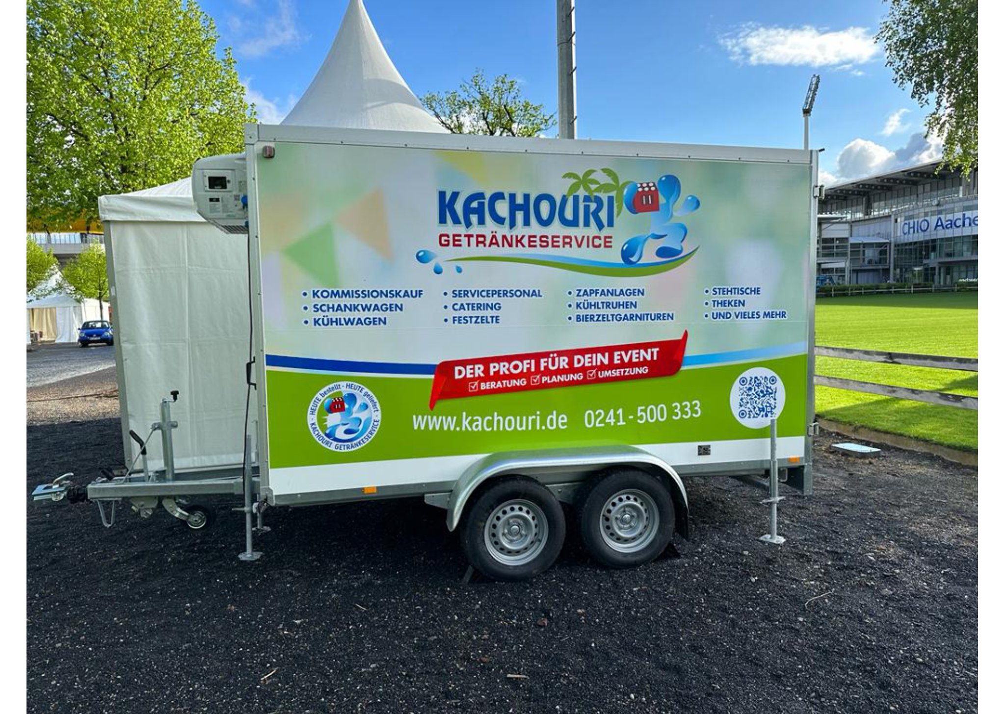 Tandem-Kühlanhänger 2,7 Tonnen 3,60m x 1,80m x 2,12m - Image 3